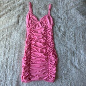 Pink Tiger Mist Dress Pink Size Medium